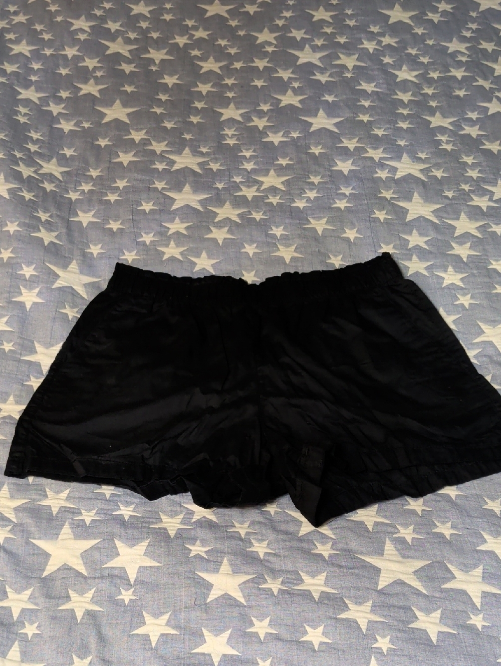 Old Navy Cotton Shorts Black Size Large- Super Cute For Summer 100% cotton
